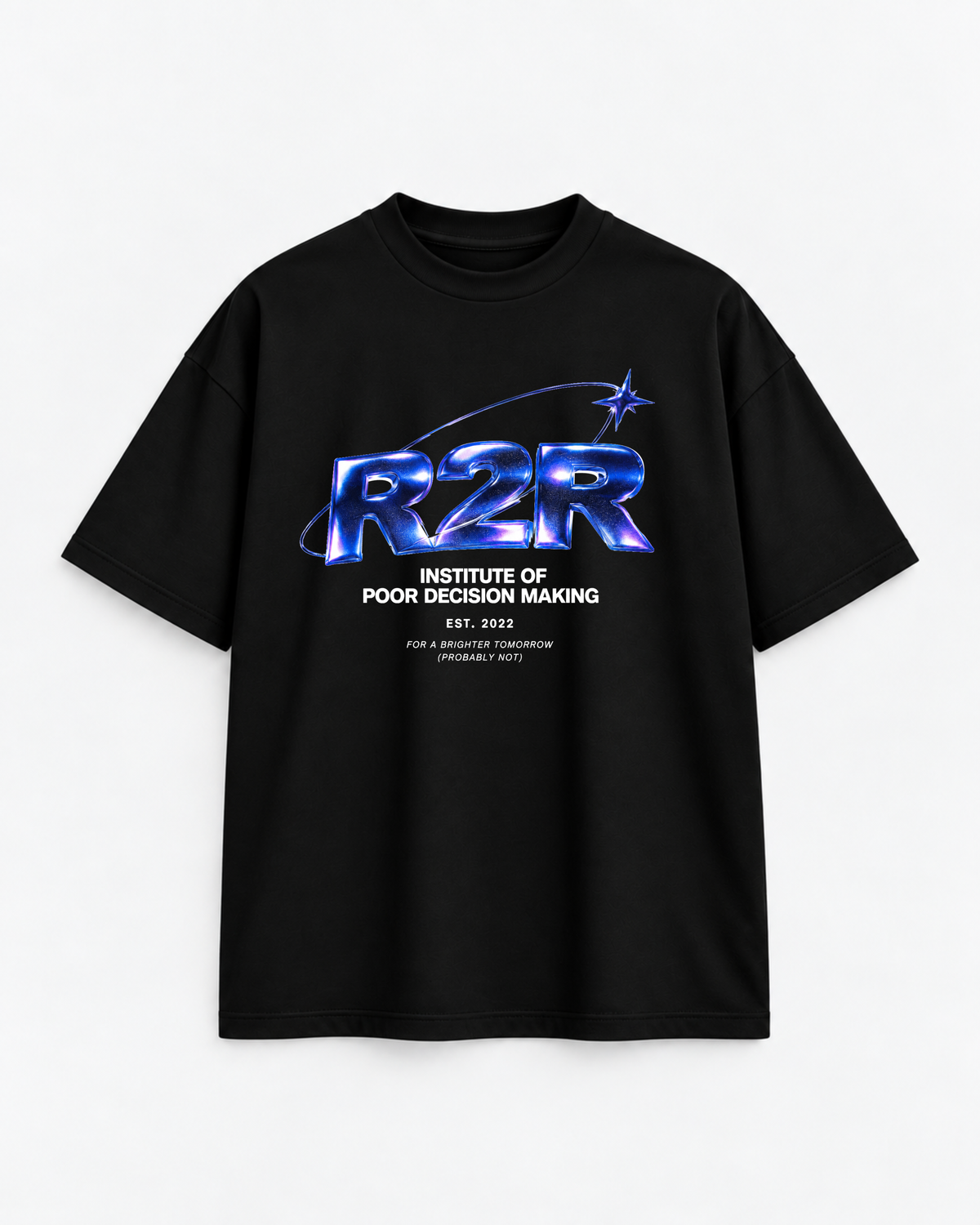 Institute of Poor Decision Making Tee / Black
