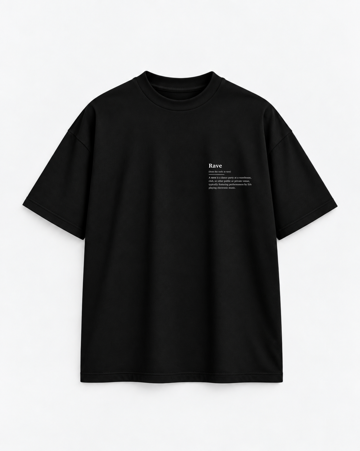 Rave Wikipedia Black Tee