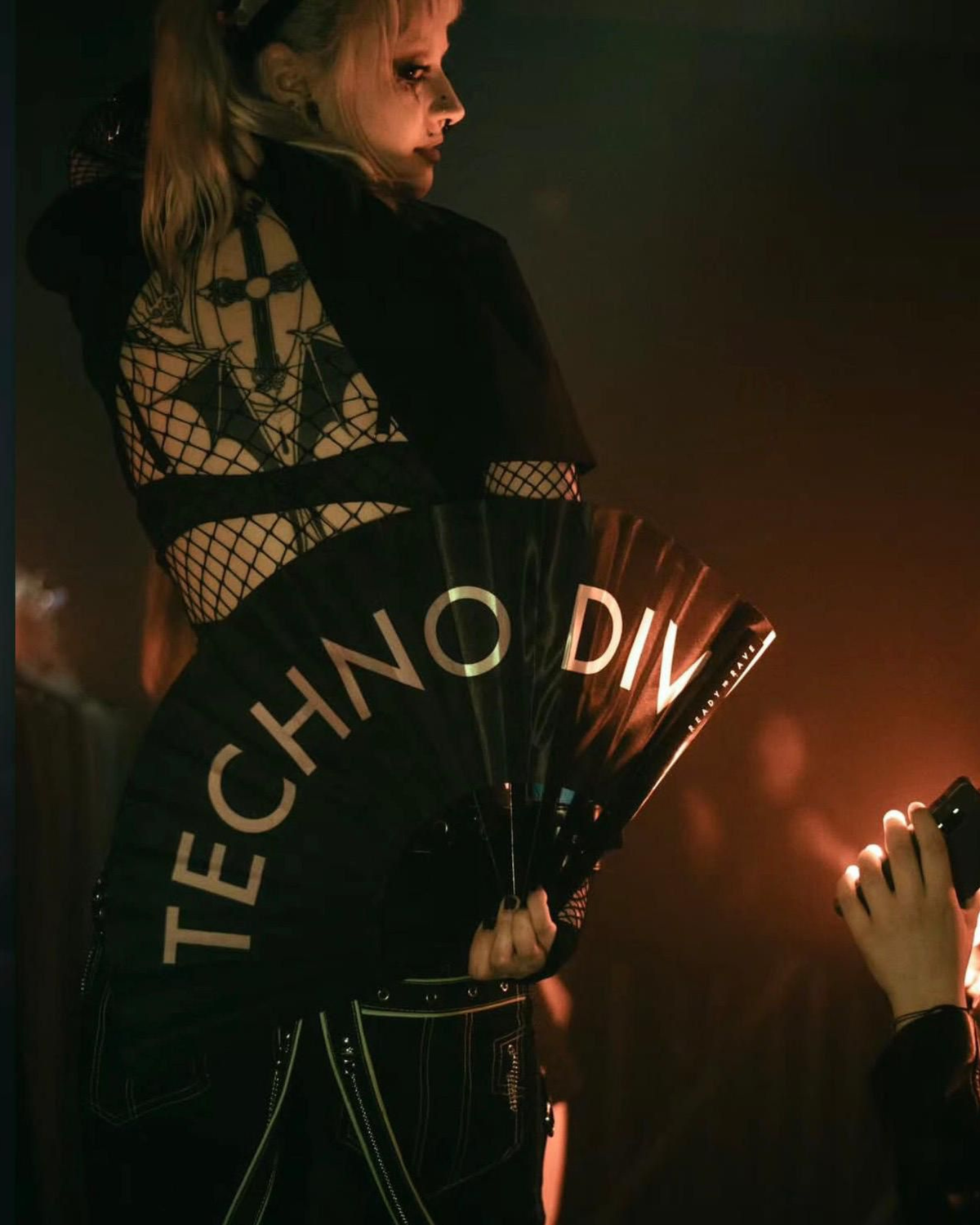 Wachlarz Techno Diva