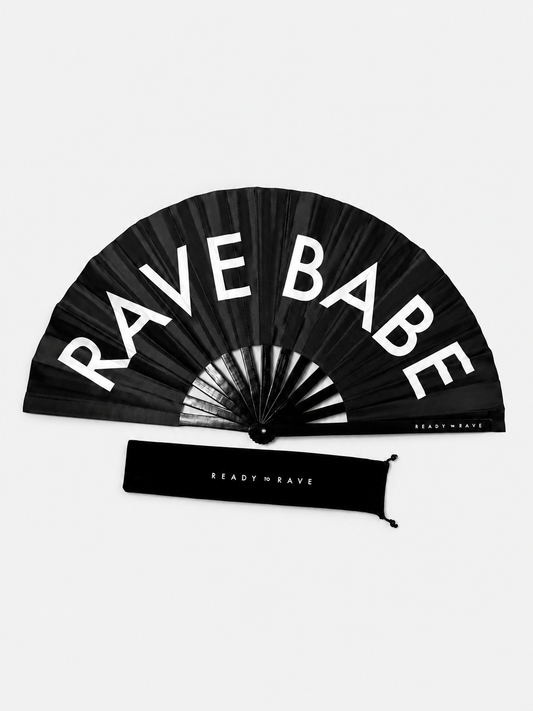 Rave Babe Large Hand Fan