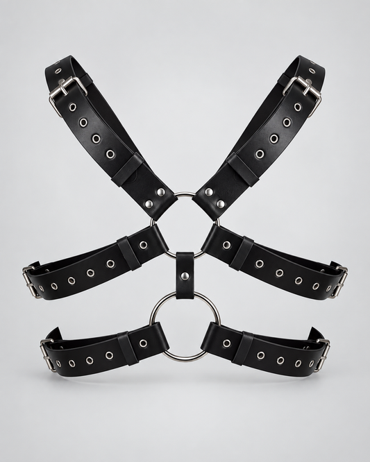 Black Rivet Harness