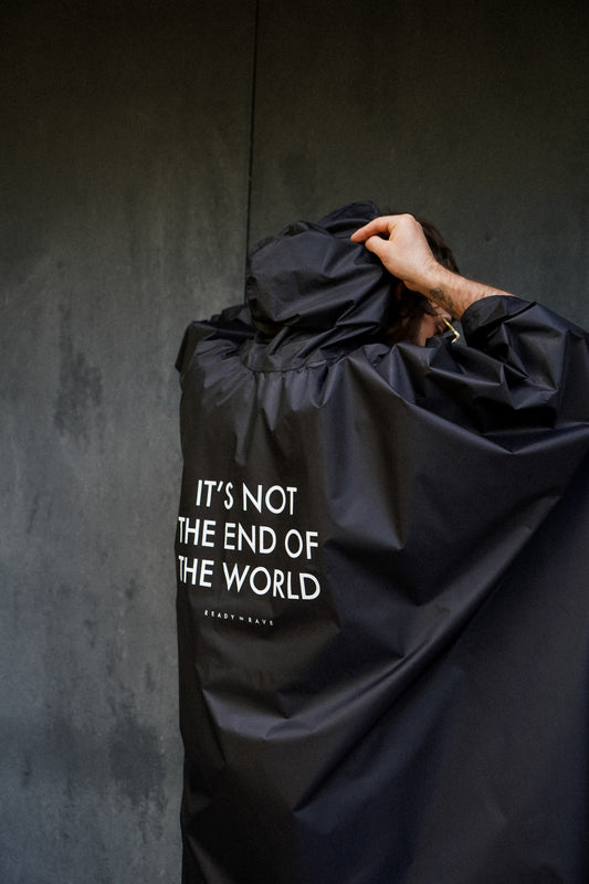 Rain Poncho It's Not The End