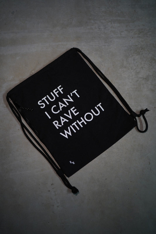 Drawstring Bag Stuff I Can't Rave Without