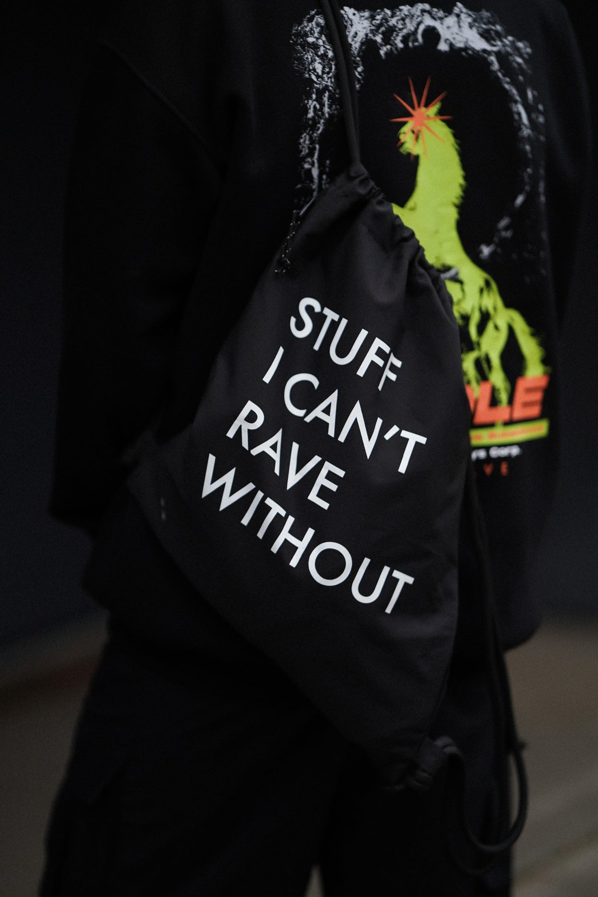 Drawstring Bag Stuff I Can't Rave Without