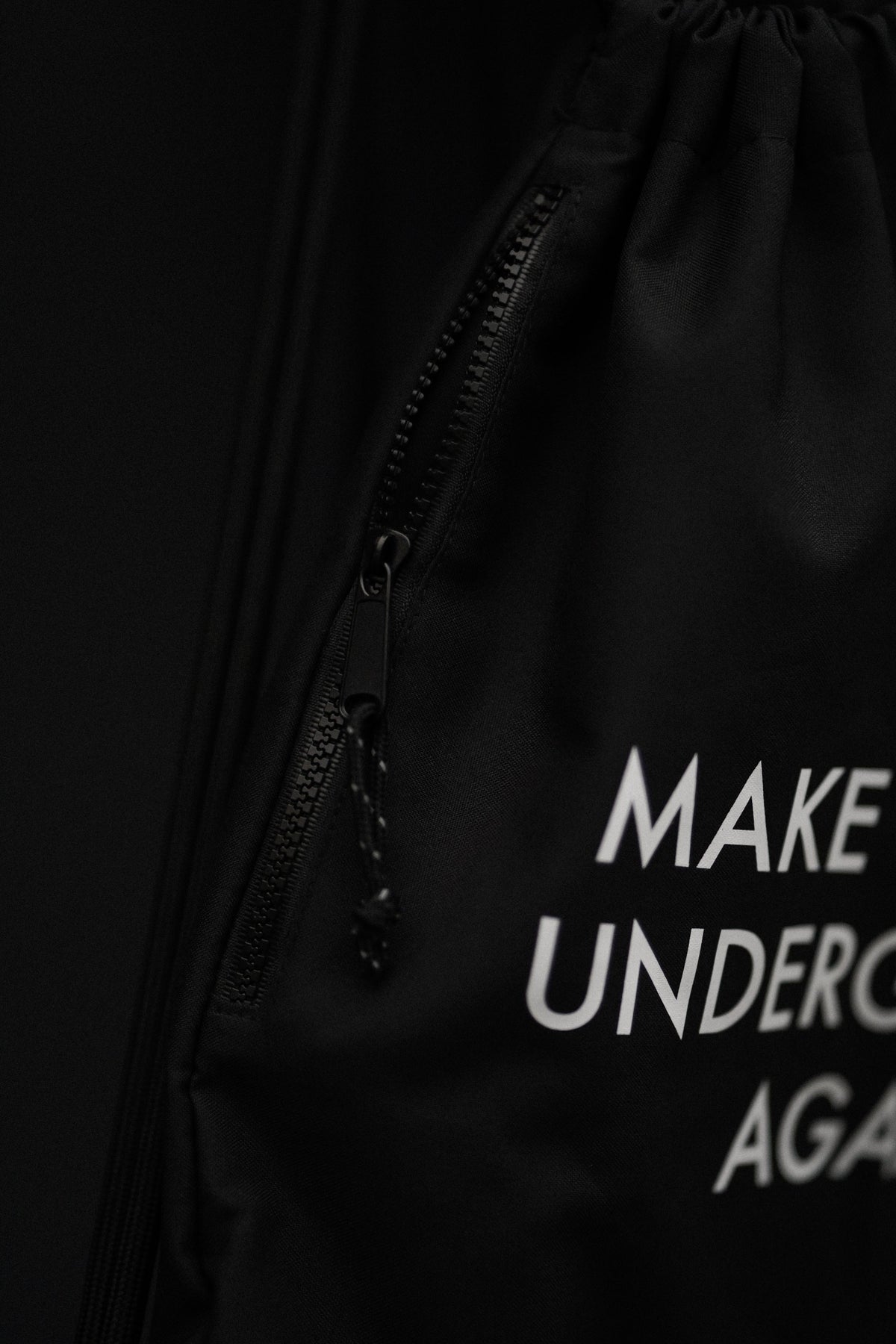 Drawstring Bag Make Techno Underground Again